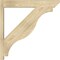 Ekena Millwork Funston Slat Rough Sawn Outlooker, Douglas Fir, 6"W x 34"D x 34"H OUT06X34X34FST06RDF - alternate 2